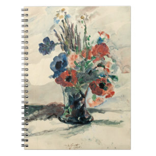 Vase mit Blumen Lovis Corinth Notebook