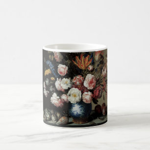 Vase of Flowers by a Window, Balthasar van der Ast Coffee Mug