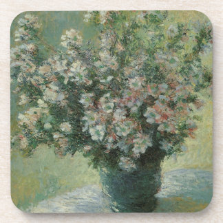 Vase of Flowers by Claude Monet Coaster