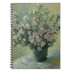 Vase of Flowers by Claude Monet Notebook