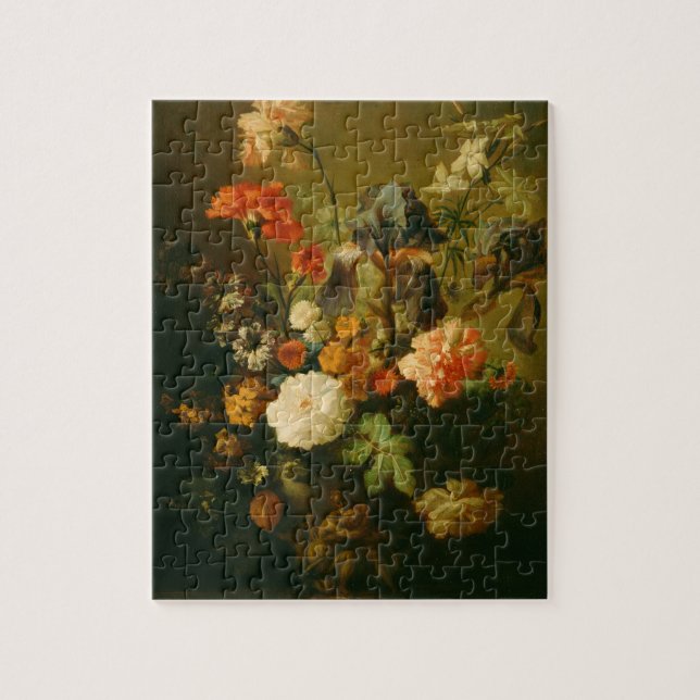 Vase of Flowers by Jan van Huysum Jigsaw Puzzle (Vertical)