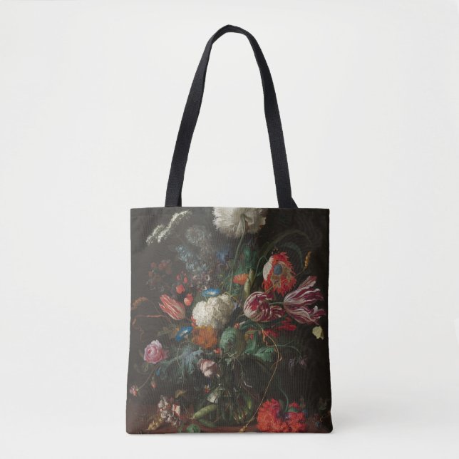 Vase of Flowers - Jan Davidsz. de Heem Tote Bag (Front)