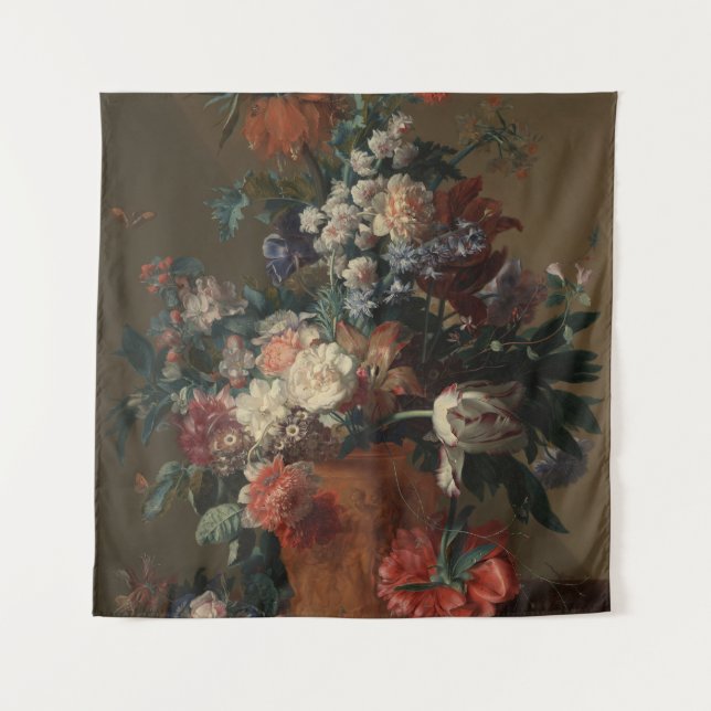 Vase of Flowers - Jan van Huysum Tapestry (Front)