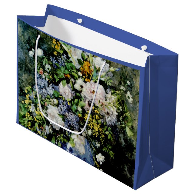 Vase of Flowers  Large Gift Bag (Front Angled)
