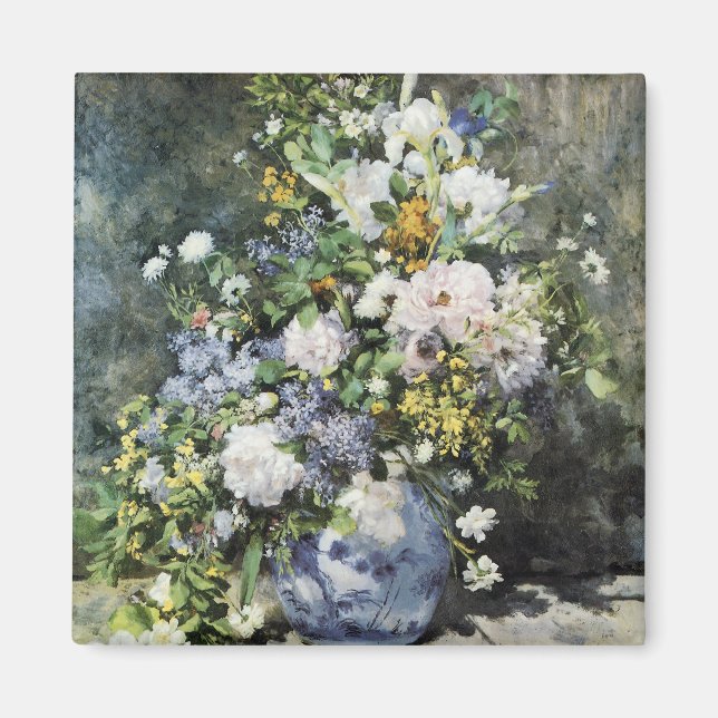 Vase of Flowers Magnet (Front)