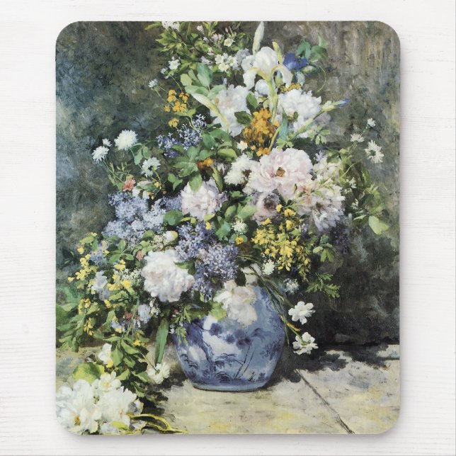 Vase of Flowers Mouse Mat (Front)