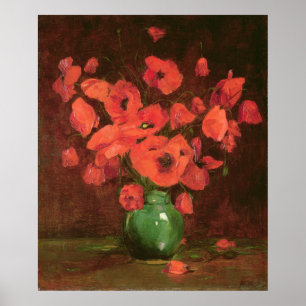 Vase of Flowers Poster