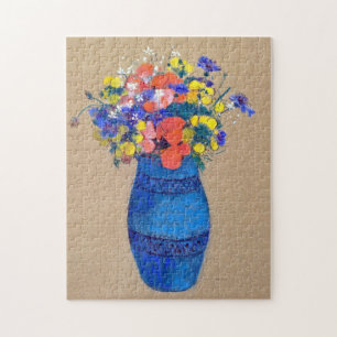 Vase of Flowers, Redon Jigsaw Puzzle
