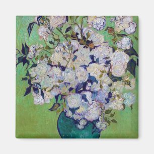 Vase of Roses, Vincent van Gogh Magnet