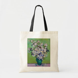 Vase of Roses, Vincent van Gogh Tote Bag