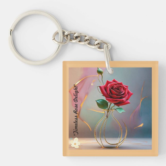 "Vase of Tranquillity" Key Ring (Front)