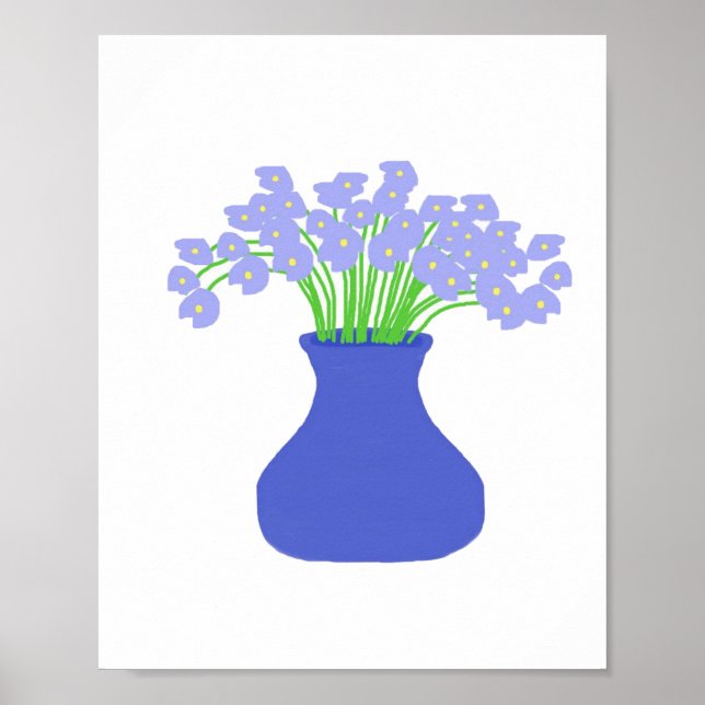 vase painting art poster (Front)