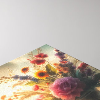 Vase Screen Printing Canvas Print