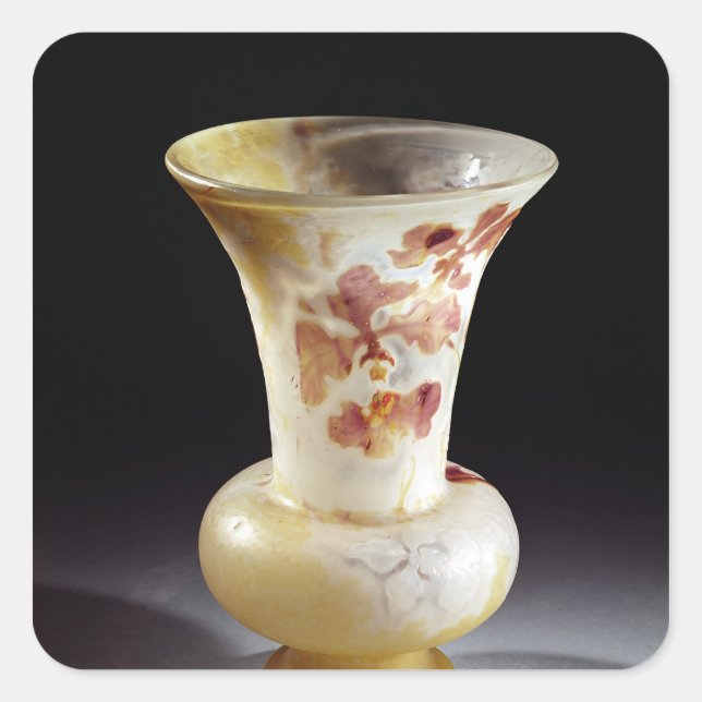 Vase Square Sticker (Front)