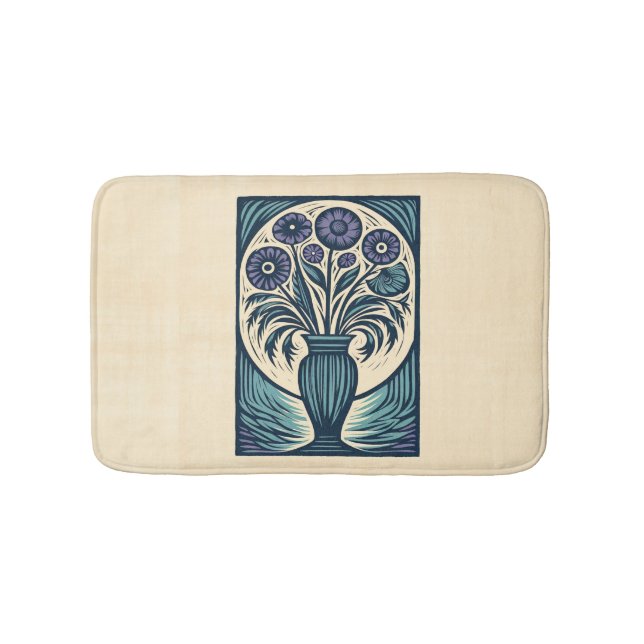 Vase Three Bath Mat (Front)