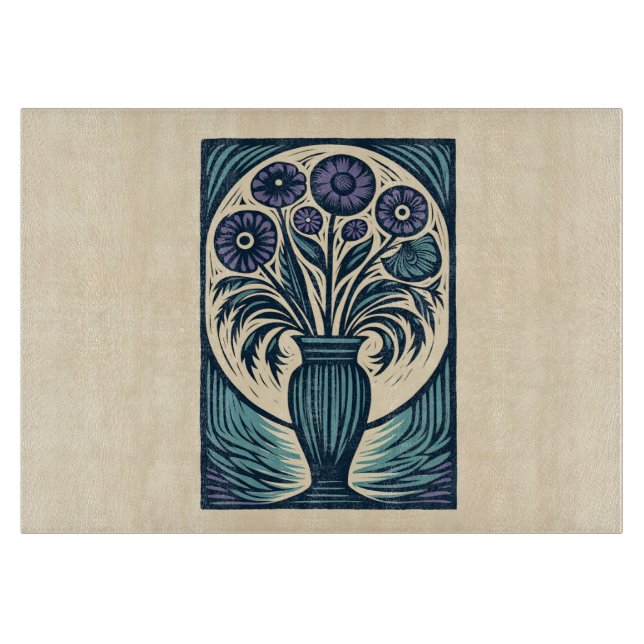 Vase Three Cutting Board (Front)