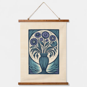 Vase Three Hanging Tapestry