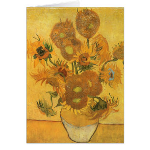 Vase with 15 Sunflowers by Vincent van Gogh