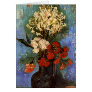Vase with Carnations by Vincent van Gogh