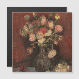 Vase with Chinese asters and gladioli van Gogh