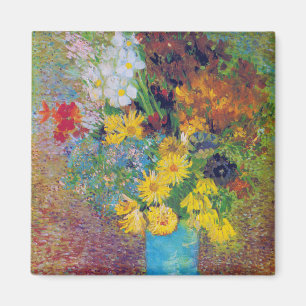 Vase with Daisies and Anemones, Van Gogh Magnet