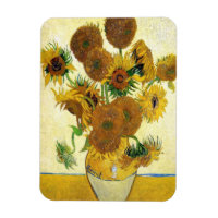 Vase With Fifteen Sunflowers By Vincent Van Gogh