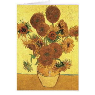 Vase with fifteen sunflowers,Vincent van Gogh