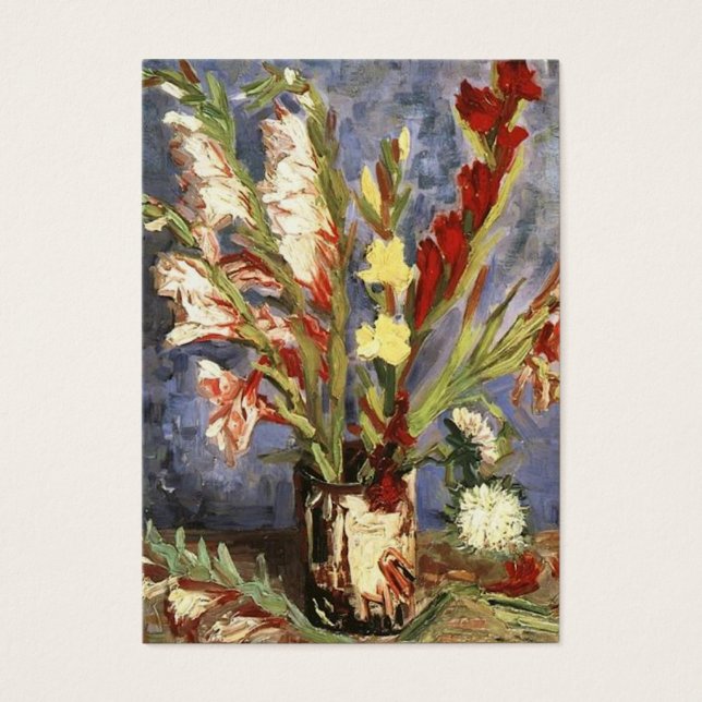 Vase with Gladioli Vincent van Gogh (Front)