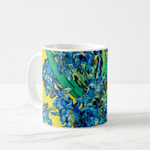 Vase with Irises, Van Gogh Coffee Mug