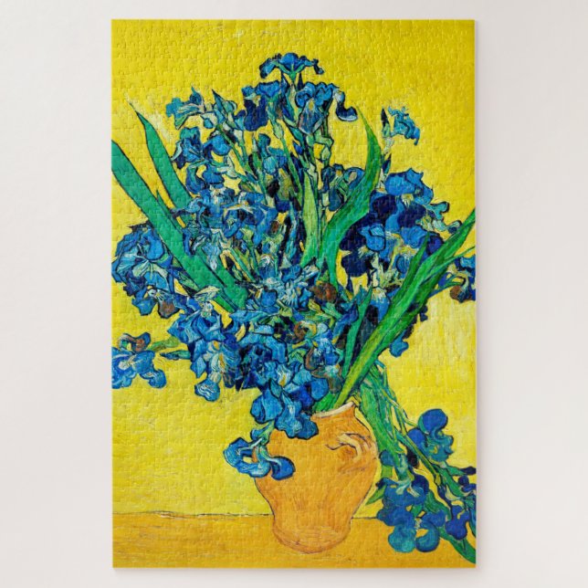 Vase with Irises, Van Gogh Jigsaw Puzzle (Vertical)