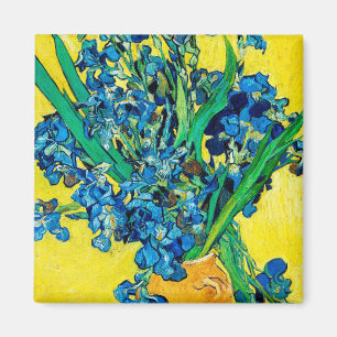 Vase with Irises, Van Gogh Magnet
