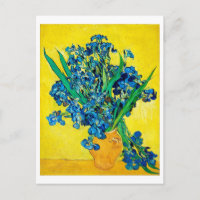 Vase with Irises, Van Gogh