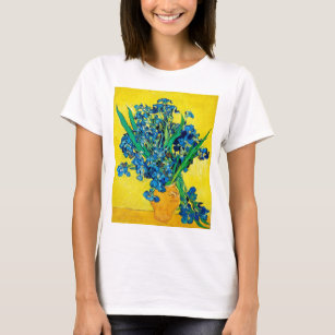 Vase with Irises, Van Gogh T-Shirt