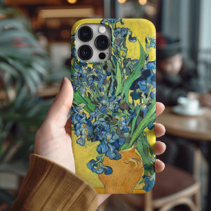 Vase with Irises , Vincent Van Gogh iPhone 15 Pro Max Case