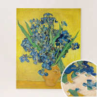 Vase with Irises , Vincent Van Gogh
