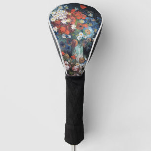 Vase with meadow flowers and roses by Van Gogh Golf Head Cover