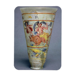 Vase with painted decoration depicting Europa and Magnet