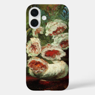 Vase with Peonies by Vincent van Gogh iPhone 16 Case