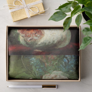 Vase with Peonies by Vincent van Gogh Tissue Paper