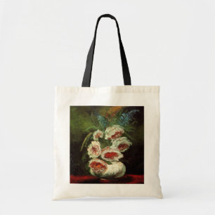 Vase with Peonies by Vincent van Gogh Tote Bag