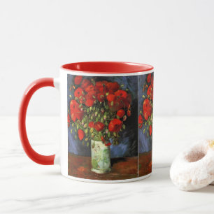 Vase with Red Poppies by Vincent van Gogh Mug