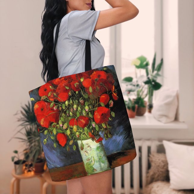 Vase with Red Poppies | Vincent van Gogh Tote Bag (Creator Uploaded)