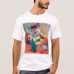 Vase with Roses and Anemones, Van Gogh T-Shirt<br><div class="desc">Vincent Willem van Gogh (30 March 1853 – 29 July 1890) was a Dutch post-impressionist painter who is among the most famous and influential figures in the history of Western art. In just over a decade, he created about 2, 100 artworks, including around 860 oil paintings, most of which date...</div>