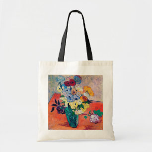 Vase with Roses and Anemones, Van Gogh Tote Bag