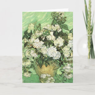Vase with Roses - Van Gogh Card