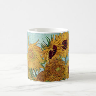Vase with Twelve Sunflowers by Van Gogh Coffee Mug
