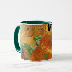 Vase with Twelve Sunflowers by Vincent van Gogh Mug