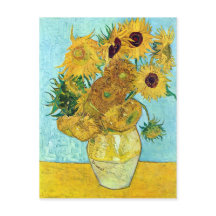 Vase With Twelve Sunflowers By Vincent Van Gogh