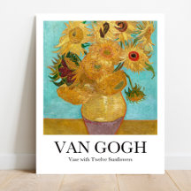 Vase with Twelve Sunflowers by Vincent van Gogh