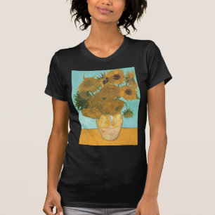 Vase with Twelve Sunflowers by Vincent van Gogh T-Shirt